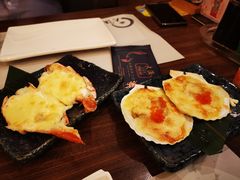 芝士焗扇贝-大渔铁板烧(东城店)