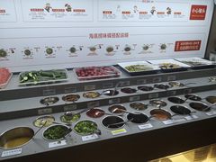 自助调料区-海底捞火锅(万丰桥店)