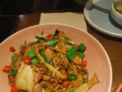 莴笋炒腊味-向川南·水煮鱼·川菜(和平里店)