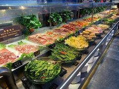自助取餐区-千家粗粮王·火锅烧烤自助(庆阳店)