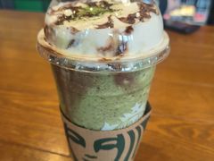 抹茶可可碎片星冰乐-星巴克(潍坊万达广场店)