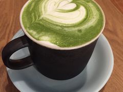 抹茶拿铁-琥珀咖啡 Ambercoffee