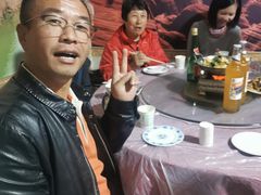 -陕北农家小吃风干羊肉剁荞面