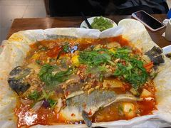 新品纸包鱼-庆峰龙虾烧烤(合肥一店)