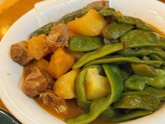 老家排骨炖豆角-鹤乡东北菜(崮山路店)