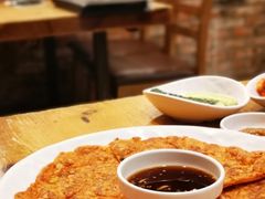 泡菜饼-喇喇排骨火锅·传统韩式脊骨汤(望京西园总店)