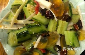 Cucumber and Preserved Egg Salad