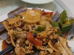 豉椒炒圣子-五谷芳乳鸽王(梅沙老店)