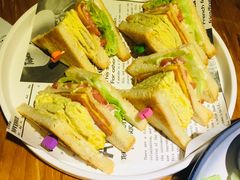 火腿蛋三明治-Thanks美式餐厅(汉堡咖啡店)