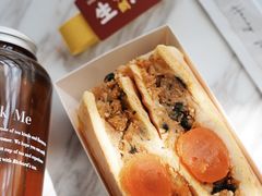 虎皮肉松麻薯三明治-夏至烘焙(上悦城店)
