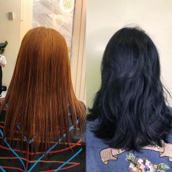 点击看大图 -3AM HAIR SALON染发接发