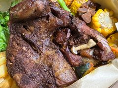 魏客土耳其风味烤乳牛腿拼盘-魏客咖啡(中铁中心店)