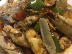 葱油蛏子-温州一家人美食(西木头市店)