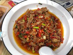 碎红椒炒肉-笨罗卜浏阳菜馆(太平街店)