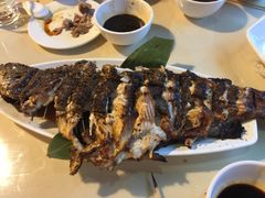 烤虹鳟鱼-北京水岸山吧度假村(雁栖镇店)