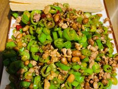 豆子炒肉沫-向民炒鸡老店(金泰华府店)