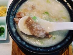 窝蛋牛肉粥-顺峰(农展馆店)