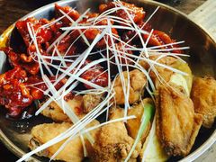 韩式炸鸡-MI WU FACTORY米屋美食工厂餐厅(绿地店)