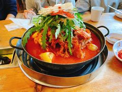 土豆排骨火锅-喇喇排骨火锅·传统韩式脊骨汤(望京西园总店)