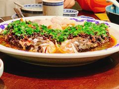 马齿苋酱蒸鱼头-南京大牌档(人民广场店)
