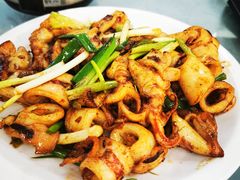 酱爆鱿鱼筒-皓景海鲜·地标美食(双月湾店)