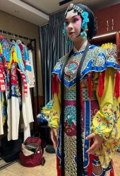 -胭脂猫京剧摄影