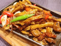 黑椒牛柳杏鲍菇-孙家外婆•长春地标美食新名片(吾悦广场店)