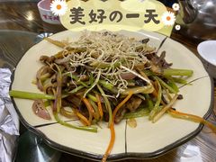 炒鹅丝-鹅香阁私房菜(一鹅五味)