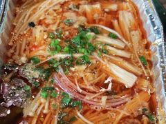 锡纸金针菇-青松宇大汗·碳烤羊腿(大浪店)