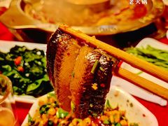 活刮鳝鱼-山城年华老火锅(玉林店)