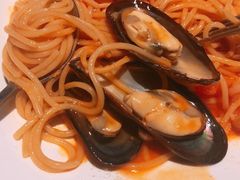 番茄海鲜意粉-绿茵阁(体育西分店)