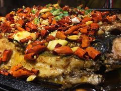 香辣烤鱼-善生坊巫山烤全鱼(龙旗广场店)