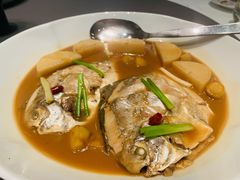 鲳鱼烧年糕-新荣记(建国门外大街店)