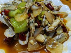 葱油蛏子-温州一家人美食(西木头市店)