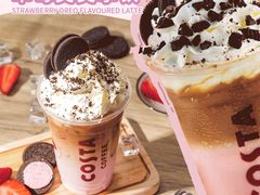 草莓奥奥拿铁-COSTA COFFEE(武汉武商MALL店)