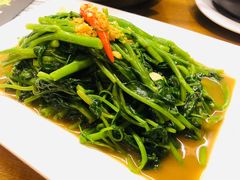 秘制虾酱炒空心菜-帕蓝·暹罗料理(曲阳店)