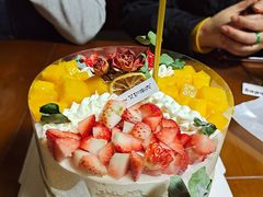 橘日心情动物奶油蛋糕-艾加柒克蛋糕茶歇甜品台(春熙路店)