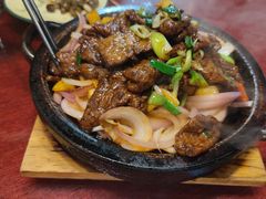 石锅黄牛肉-老村长土菜馆(湖墅南路店)