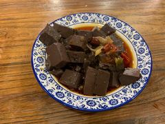 辣子蒜牛血-兄弟俩老李家牛肉汤(总店)