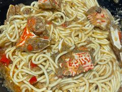 蟹脚热干面-沈记烧烤海鲜(江汉二路店)