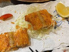 烤三文鱼骨-栖川山葵家·寿喜锅·日式料理(龙湖北城天街商场店)