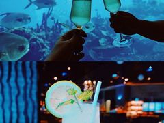 -海棠湾洲际-涛·海底餐厅·美人鱼·自助餐·海底隧道