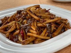 茶树菇炒蛏子-龙井壹号·茶缘山景宴(龙井村店)