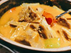 椰汁咖喱牛腩煲-龙记烧腊茶餐厅(常德路店)