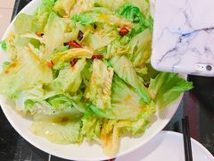 呛生菜-刘胖子家常菜·蹄花焖藕(中南店)