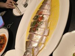 鸡汁蒸白水鱼-茶人村·前滩江景雅宴(上海首店)
