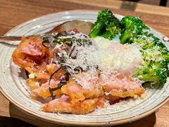 紫苏姜葱炸鸡温泉蛋盖饭-幸邻食堂