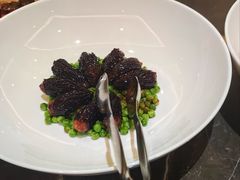 山药煎炒虾饺皇羊肚菌-青岛遇见米兰(八大关店)