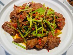 小炒黄牛肉-兰湘子·湘菜小炒(长安万科广场店)