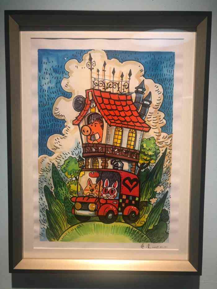 艺洋画室(润达圆庭店)-"经常经过都会被画吸引 ,在这里预约去上了.